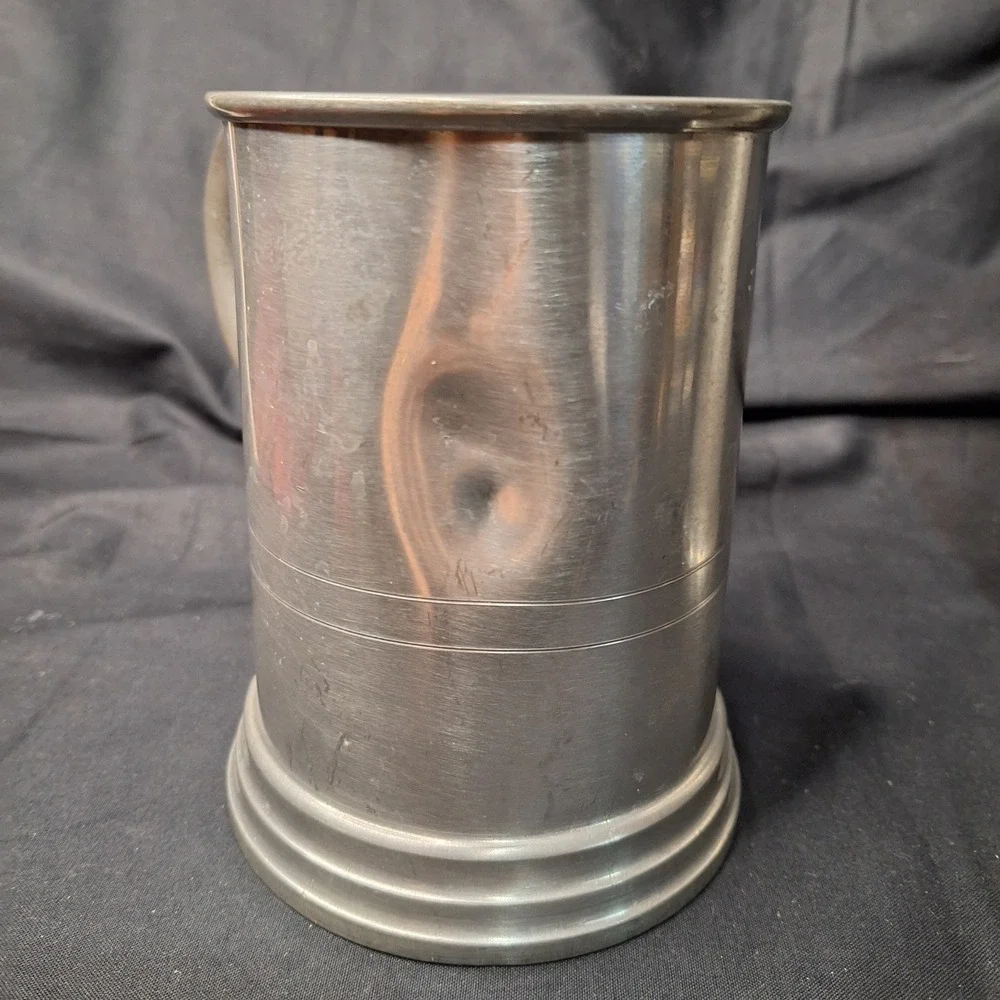 Royal‎ Holland KMD Daalderop Pewter Pitcher & Woodbury Pewterers Beer Stein Set